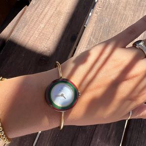 Vintage Gucci Interchangeable Bezel Watch